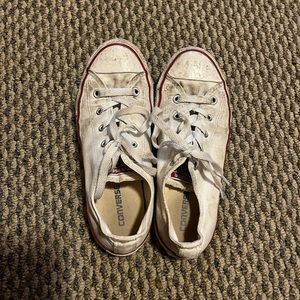White Low-Top Converse
